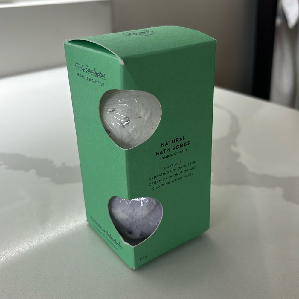 Rocky Mountain Lavender & Calendula/Minty Eucalyptus Bath Bomb Duo